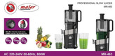 آبمیوه گیری و عصاره گیر مایر مدل MR-463