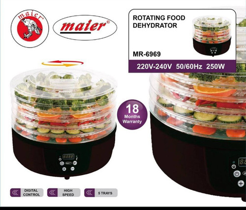 میوه خشک کن چرخشی مایر مدل mr-6969