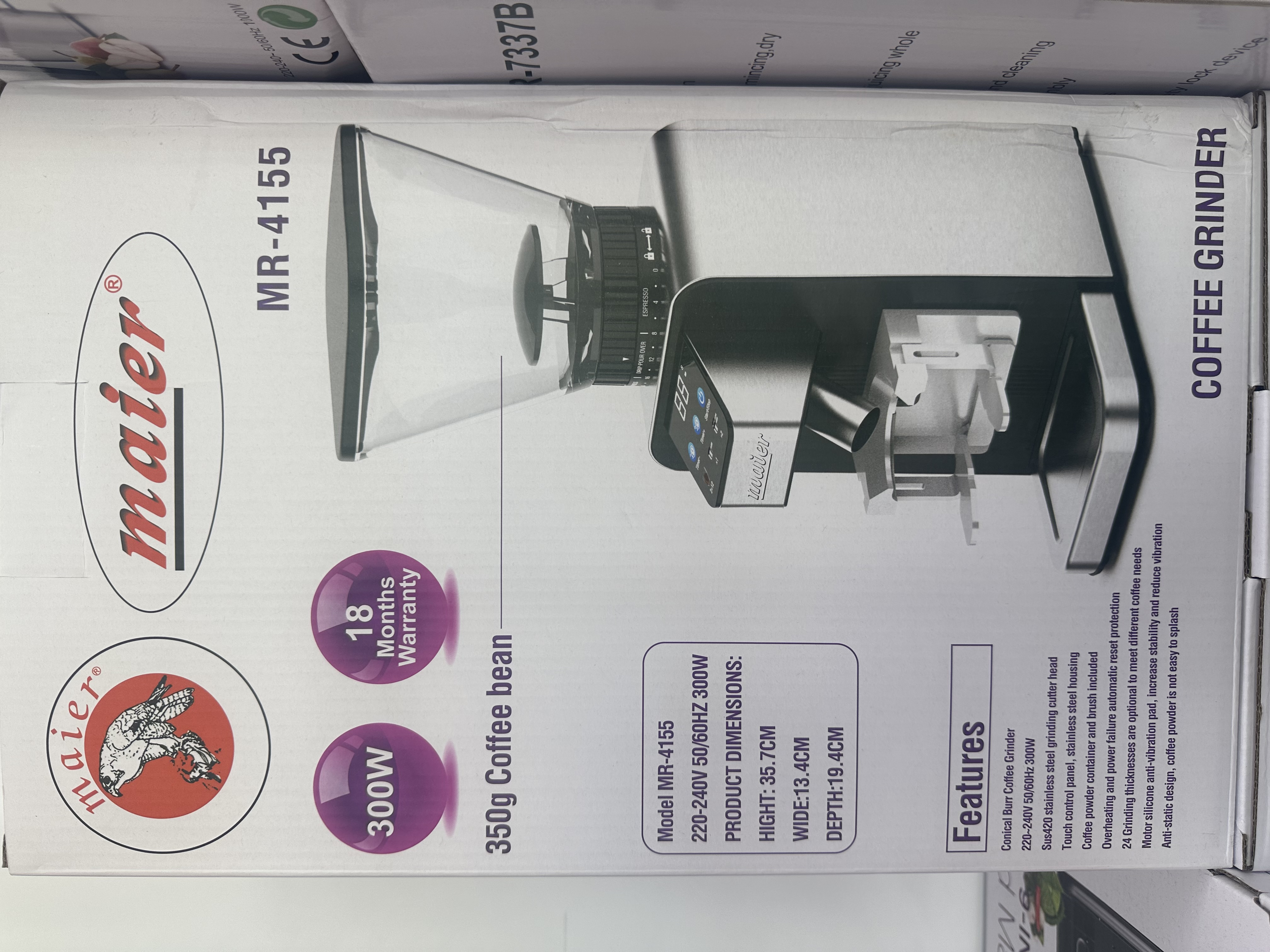 آسیاب قهوه مایر مدل Maier MR-4155